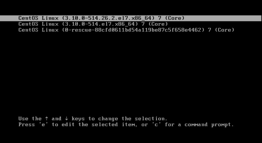 Linux Boot Process - GRUB Splash Screen