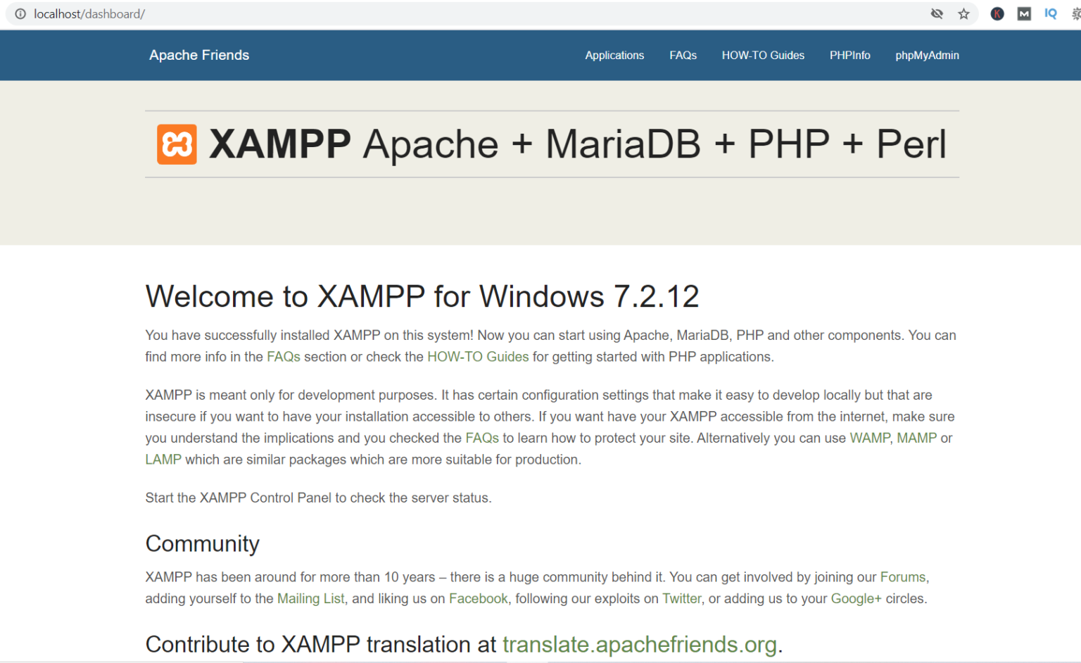 XAMPP Server Made Simple - Even Your Kids Can Understand It - Habbrix.org
